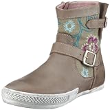 Timezone Cocos ST brush/textile flower 81052, Damen Sneaker