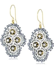 Miguel Ases Opalite Small Cluster Earrings