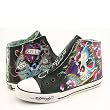Ed Hardy "High-Rise" Patent Leather Sneaker