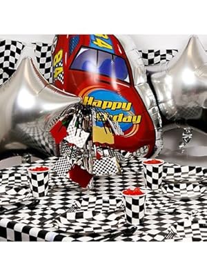 Racing Party Ultimate Kit Serves 8 Guests