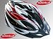 Suchen : MONZ, Fahrradhelm, Helm, silber/rot, Gr. 58-62cm, NEU