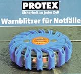 Zoom Produkt-Bild: 5 (f&uuml;nf) Warnblitzer f&uuml;r Notf&auml;lle aus dem Hause Protex, Warnt bei Pannen, Sichert Unfallstellen, Sch&uuml;tzt vor Gefahrenquellen, Sicherheit f&uuml;r jeder Zeit, Ma&szlig;e (&Oslash; x H) ca. 10,5 x 3,5 cm
