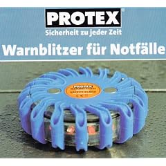 5 (f�nf) Warnblitzer f�r Notf�lle aus dem Hause Protex, Warnt bei Pannen, Sichert Unfallstellen, Sch�tzt vor Gefahrenquellen, Sicherheit f�r jeder Zeit, Ma�e (� x H) ca. 10,5 x 3,5 cm