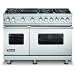 Viking Vgsc548-6q 48-inch Professional Series Natural Gas Range With 6 Burners And Grill - Stainless Steel