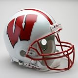 Wisconsin Badgers Riddell Full Size Authentic Proline Football Helmet