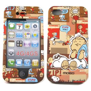 Linus & Snoopy Peanuts Original Licensed Apple Iphone 4 Iphone 4s Faceplate