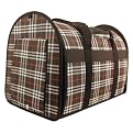 Brown Canvas Pet Carry Bag