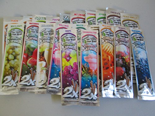 Double Platinum Tobacco Cigar Wraps-13 Flavors=26 Wraps-Lot A