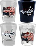 Washington Capitals 3D Logo Shot Glass Set