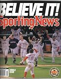 Sporting News magazine Believe It! Boston Red Sox 2004 World Series Champs (Double Issue, November 8, 2004)