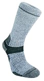 Bridgedale Socks Women's Endurance Trekker Silver Grey  - Medium 5 - 6.5 UK