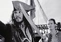 Pirates of the Carribean (Johnny Depp & Orlando Bloom on Ship) Movie Poster Print - 24" X 36"