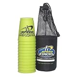 Speed Stacks Competition Cups Lime Green with Lime Green Bag