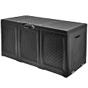 Oxid7 Kunststoff Auflagenbox - 380 Liter - Gartenbox, Gartentruhe, Kissenbox, Garten Box, Ger&auml;tebox, Gartenger&auml;tebox - Ma&szlig;e (LxBxH): ca. 120 x 52 x 60cm - Abschlie&szlig;bar - VERSANDKOSTENFREI -