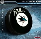 Patrick Marleau San Jose Sharks Autographed/Hand Signed Hockey Puck