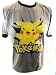 Pokemon Ringer Style Mens T Shirt - Pikachu Coming at Ya Graphic