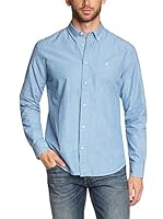 Wrangler Camisa Hombre (Azul)
