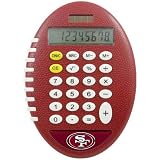 San Francisco 49ers Brown Football Pro-Grip Calculator