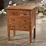 Reclaimed Teak End Table