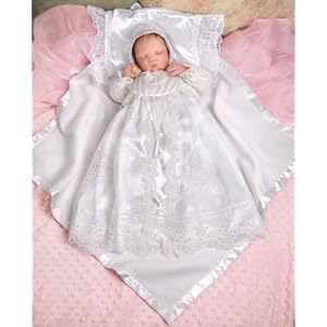 Hanl Christening Doll 22 inch Ashton Drake So Truly Real Vinyl Girl Doll by 