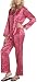 Betsey Johnson Women's Cuddly Backed Satin Pj