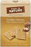 Back To Nature Golden Honey Oat Grahams, 10-Ounce (Pack of 6)