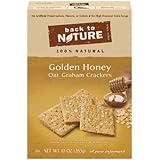 Back To Nature Golden Honey Oat Grahams, 10-Ounce (Pack of 6)