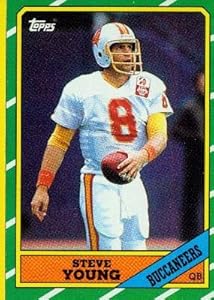1986 Topps #374 Steve Young RC - Tampa Bay Buccaneers (RC - Rookie Card)(Football Cards)