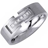 Mannish Men's Diamond Wedding Band