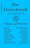 Produkt-Bild: Fiktion und Wahrheit: Zeitschrift f&uuml;r Literatur - Der Dreischneu&szlig; Nr. 18 -