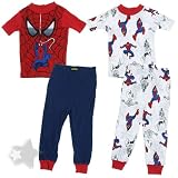  : Spider-man Set of Two Short Sleeved Cotton Pajamas for Boys