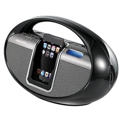 Scott i-SX 10 Tragbares Radio (UKW-/MW-Tuner, Dock, Ladeger�t) f�r Apple iPod schwarz