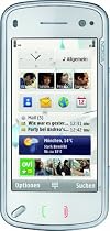 Nokia N97 Smartphone (QWERTZ-Tastatur, GPS, W-Lan, Ovi Karten, Kamera mit 5 MP) white