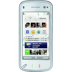 Nokia N97 Smartphone (QWERTZ-Tastatur, GPS, W-Lan, Ovi Karten, Kamera mit 5 MP) white