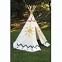 7.5-Foot Plains Hideaway Tee Pee with Paints and Brush