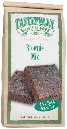 Tastefully Gluten Free Brownie Mix, 22.7-Ounce Bags (Pack of 6) by Tastefully Gluten Free