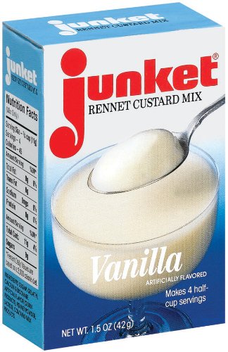 Junket Rennet Custard Mix - Vanilla 1.5 Oz (Pack of 2)