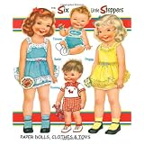 Six Little Steppers Paper Dolls