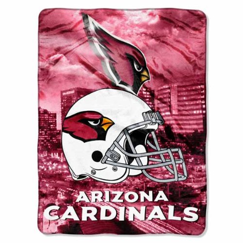 Arizona Cardinals Fleece Blanket Throw 60x80