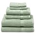 Pike Street 100% Egyptian Cotton 725-Gram 6-Piece Towel Set, Pale Green