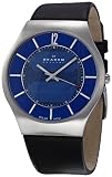 Skagen Mens Solar Power Watch 833XLSLN With Leather Strap