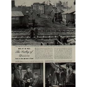 1945 LIFE Magazine Movie of the Week Article, "THE VALLEY OF DECISION," he Valley of Decision (1945) is a film set in Pittsburgh, Pennsylvania which tells the story of a young house maid who falls in love with the son of the local steel mill owner. Their romance is endangered when her family, all steel mill workers, go on strike against his father. It stars Greer Garson, Gregory Peck, Donald Crisp, Lionel Barrymore, Preston Foster, Marsha Hunt, Gladys Cooper, Reginald Owen, Dan Duryea and Jessica Tandy. A3220A **THIS IS AN AD / POSTER, NOT A DVD** 19450611