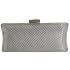 Magid Metal Weave Pillow Clutch