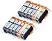 Blake Printing Supply ® 12 Pack Compatible Ink Cartridges for PIXMA MG8220
