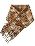 (タバラット)TAVARAT 日本製 ウールマフラー 【 タータンチェック 超薄手 コンパクト】 (ベージュ) TAV-023_ju