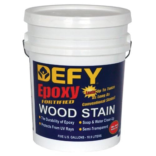 Ally DistDefy® Epoxy Fortified Wood Stain Cedartone 5gallon DMoimmde