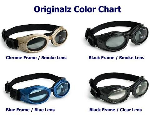 51gIeyKKCVL Doggles DODGORMD16 Doggles Originalz Medium Chrome Frame with