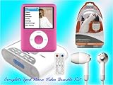 Brand NEW Ipod Nano Video (Pink) 8GB Ultimate Bundle Kit