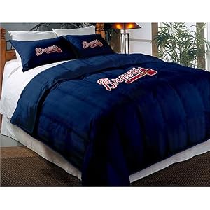 Atlanta Braves Comforter Set, Twin Full by