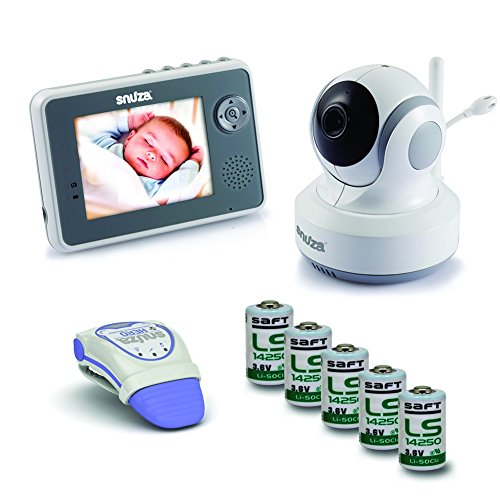 Snuza Trio Plus Baby Monitor System Movement Tracking, Room